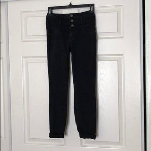 High waisted Button Up Jeans